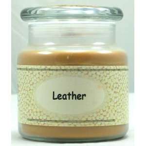  Long Creek Candles   16 oz. Leather 
