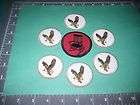 BSA LOT 7 FLYING EAGLE PATROL EMBLEMS & SCOUTMASTER CHAIR PATCH  FREE 