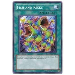    Yugioh Generation Force Fish and Kicks Common Toys & Games
