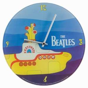  The Beatles Yellow Submarine 12 Glass Wall Clock 