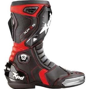  Spidi Sport S.R.L. XP 3 Boots , Color Black/Red, Size 8 