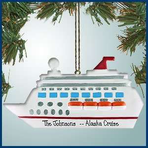  Personalized Christmas Ornaments   Luxury Cruiseliner 