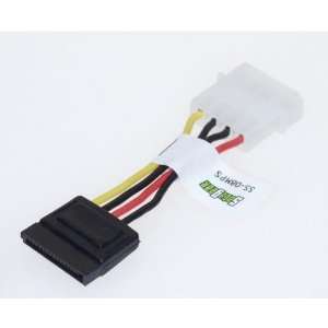 3 Inch Sata Power Cable, Dongle 4 Pins to 15 Pins IDC Type 