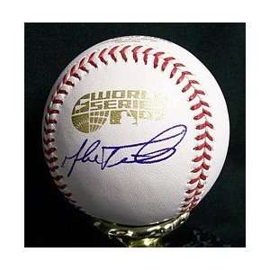   Autographed Baseball   2007 World Series Baseball