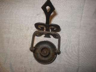 Cast Iron, Single, Wall Hanging/Table, Candle Holder  