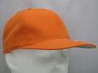 orange hat ball cap blank top quality fitted 71 8