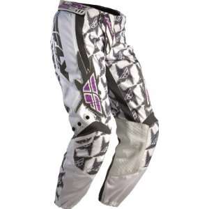   Womens Kinetic Race Pants   2011   5/6/Grey/White/Purple Automotive