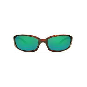  Costa del Mar Brine 400G Green Sunglasses Sports 