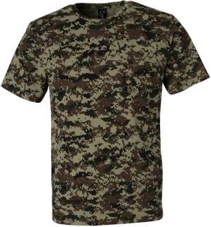 Code V   Mens Camouflage Camo T shirt   3906  