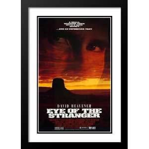  Eye of a stranger 20x26 Framed and Double Matted Movie 