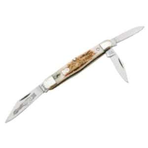  Pocket Knife with Genuine Deer Stag Handles