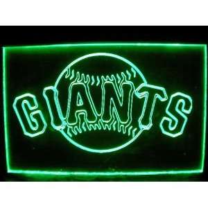 MLB   San Francisco Giants Team Logo Neon Light Sign  