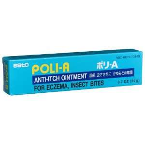  Sato Poli a Anti itch Ointment, 0.71 Ounce Boxes Health 