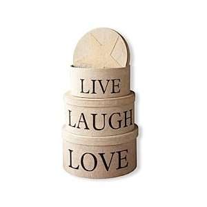  Live Laugh Love Nesting Box Set