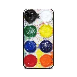  Watercolor Paint Set   iPhone 4 or 4s Cover, Cell Phone 