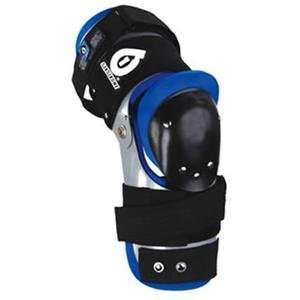    SixSixOne MX 2 Knee Brace   Right Side/Black/Blue Automotive
