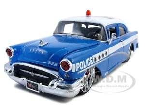 1955 BUICK CENTURY BLUE POLICE 126 CUSTOM  
