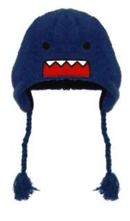  Domo Kun Face Blue Pilot Laplander Hat Clothing