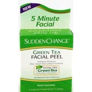 Sudden Change Green Tea Facial Peel 4 ea