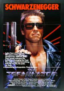 THE TERMINATOR * 1SH NM M ORIGINAL MOVIE POSTER 1984  