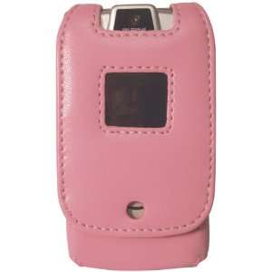  Xcite Pink Leather Case For RAZR Electronics