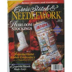 Cross Stitch & Needlework Magazine (Heiloom Stockings, Summertime 
