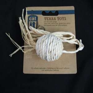    CatIt Terra Toy Cornhusk and Rafia Ball Cat Toy