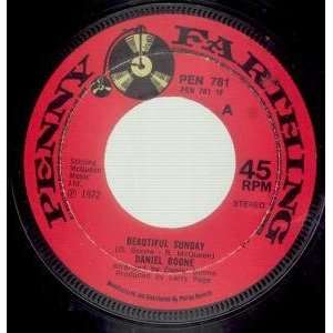   INCH (7 VINYL 45) UK PENNY FARTHING 1972 DANIEL BOONE Music
