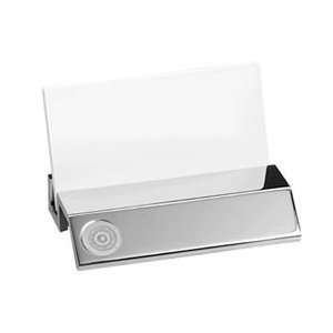  Rutgers   Business Card Holder   Silver