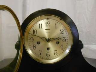 Old Antique Ansonia Tambour Shelf Mantel Clock ( Sonia #1 ) Circa 