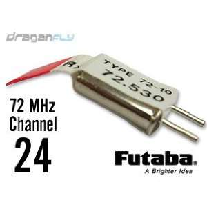  Futaba Channel 24 72MHz FM Dual Conversion Radio Receiver 
