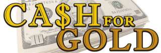 24x6ft CASH FOR GOLD RETAIL OUTDOOR VINYL BANNER. SAME DAY SHIP 
