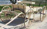 FULL SIZE BUCKBOARD WAGON FOR HORSEDRAWN USE  