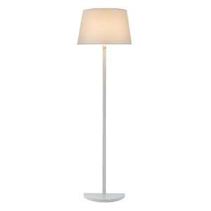  Adesso 3381 02 Demi 1 Light Floor Lamps in White