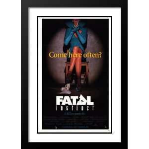  Fatal Instinct 32x45 Framed and Double Matted Movie Poster 