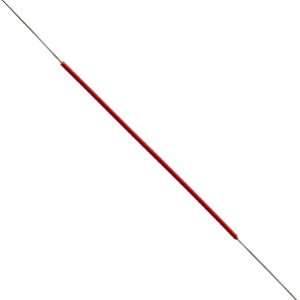 Jonard 30 R 50 030 Red Kynar Pre Cut Pre Stripped 30 AWG Wire Size, 3 