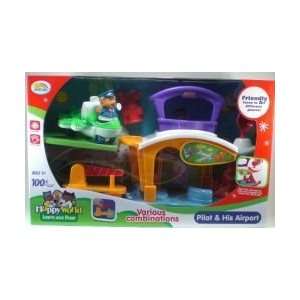    Pilot And His Airport Happy World Learn And Play Set Toys & Games