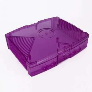  Xbox Original GhostCase Kit   Clear Purple Video Games