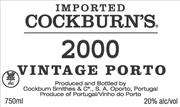 Cockburn Vintage Port 2000 