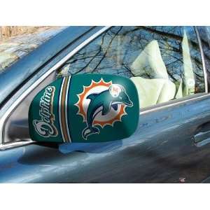  Miami Dolphins Mirror Cover (Set of 2) 