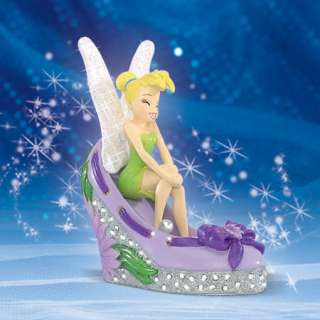 Adorable Aster Tinkerbell Shoe Fairy Disney Figurine  
