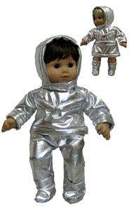 TWINS ASTRONAUT COSTUMES boy and girl outfits fit Bitty Baby & twins 