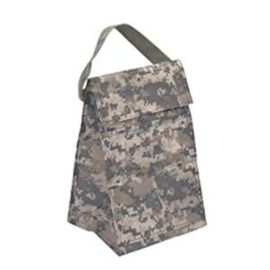 ACU Print Digital Camouflage Insulated Lunch Bag 