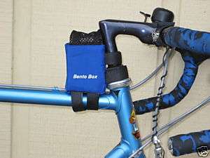 BLUE BENTO BOX COMPACT Bike GELS & Lunch Bicycle PACK  