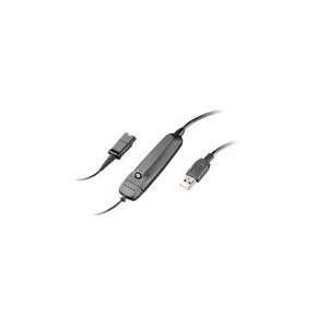  Plantronics DA Series USB to Headset Adapter Electronics