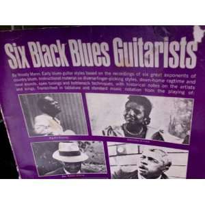  Six Black Blues Guitarists Woody Mann Books