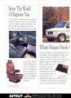 1992 Explorer Conversion Van Ford Brochure