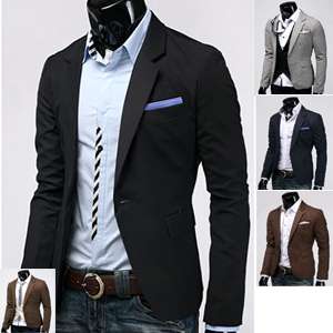   casual slim blazer 5color slim sz(US XXS,XS,S,M,L)NEW 2012  