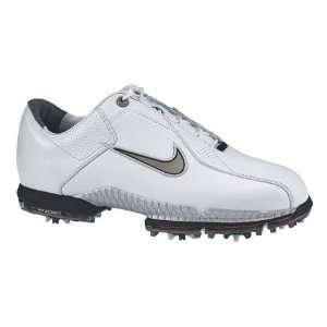  Nike Air Zoom TW 2010 Golf Shoes White/Met Pewter W 8 