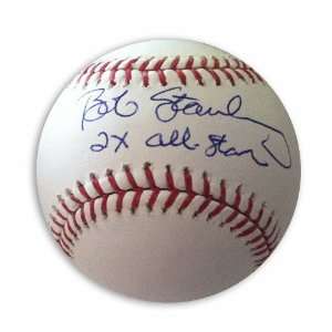   Autographed MLB Baseball Inscribed 2X All Star Sports Collectibles